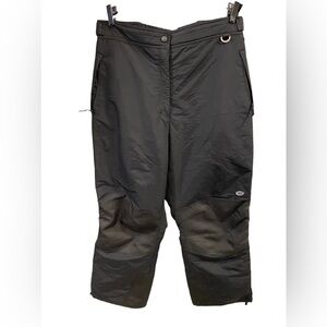 Slalom Black Ski Snowboard Pants Women's Size XL